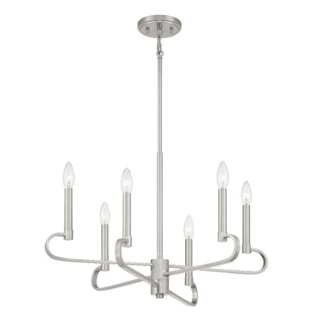 

Designers Fountain - Summit - 6 Light Chandelier In Transitional Style-16.75