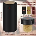 thumbnail image 2 of Lieonvis Wine Sealer for Wine Bottles - 60 pcs Wine Bottle Resealer Kit for Cruise with PVC Heat Shrink Capsules,T-Shape Wine Bottle Cork Stopper for Making Cellars and Home Use, 2 of 10