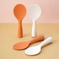 thumbnail image 6 of Farfi Rice Shovel Multifunctional Non-Stick Long Handle Plastic Spoon with Bump Design Tableware Food Grade Standing Rice Spoon Cooker Spatula Kitchen Accessories (Orange), 6 of 13