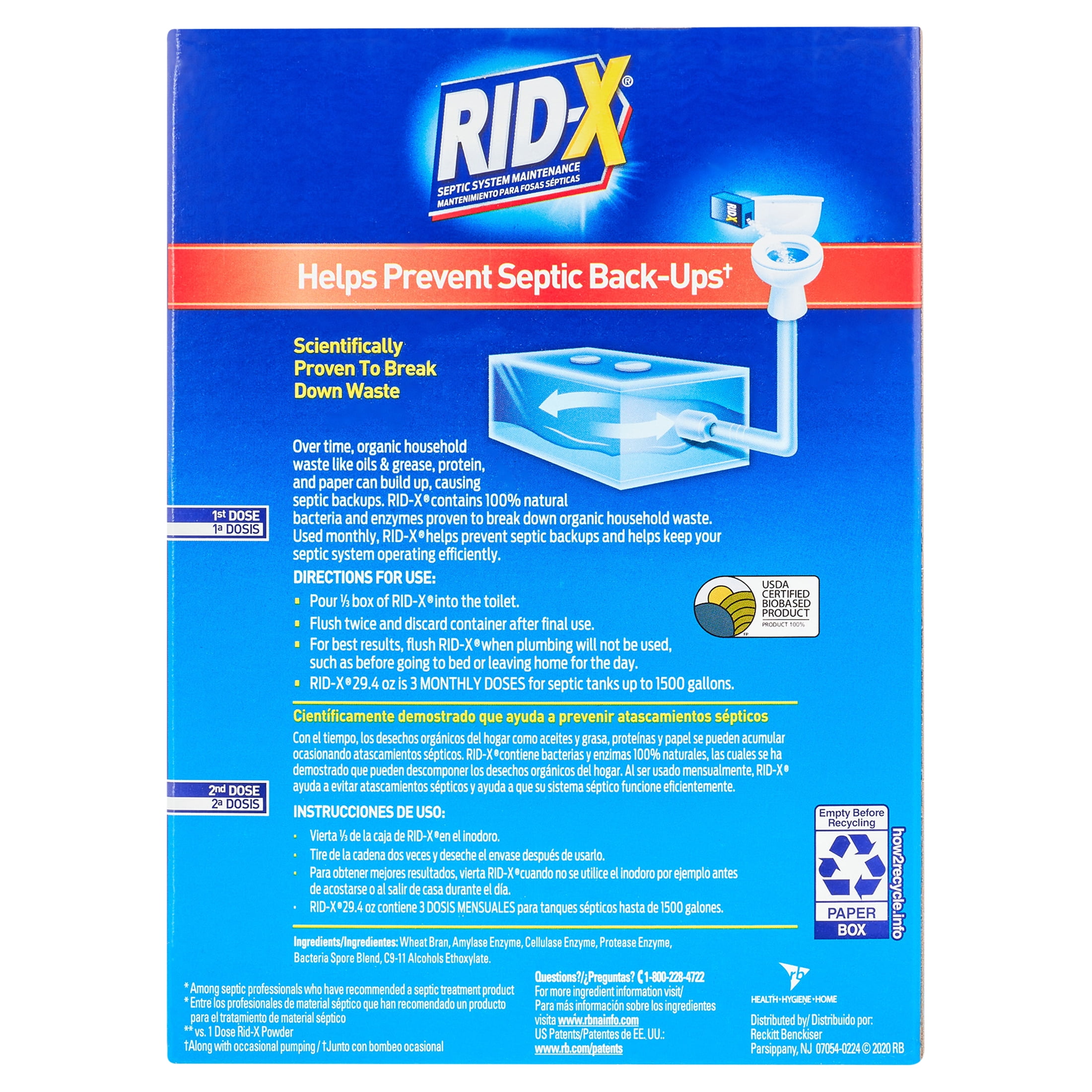 Does Ridx TST work on flushable wipes in Septic Tank Systems 1