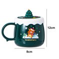 thumbnail image 2 of Taza de café navideña de cerámica, linda taza de café navideña, regalo de Navidad para mujeres, hombres, niños, oficina y personal, 2 of 5