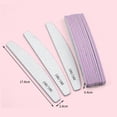 thumbnail image 6 of 10Pcs 100/180 Grit Nail File and Buffer Professional Double-Sided Acrylic, Gel & Natural Nails Professional Reusable Washable Reusable Nail File Set for Manicure & Pedicure, Home and Salon Use, 6 of 6