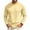 YellowA&06#0702p, variant on Garbnen S-4XL Men Long Sleeve Shirts Crew Neck Mens Raglan Shirt Casual Basic Relaxed Fit Gym Fall Winter Mens Shirts Big and Tall Green XXL