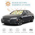 thumbnail image 4 of Kdxio Corns Print Windshield Sun Shade, Foldable Sun Blocker for Car,Truck,SUV Automotive Interior Sun Protection,Reflective Shade for Front Windshield(Medium), 4 of 6