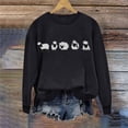 thumbnail image 6 of Vixolx Graphic Sweatshirt for Women Crew Neck Long Sleeve Shirts Oversized Casual Pullover Tops Fall Fashion Clothes, 6 of 6