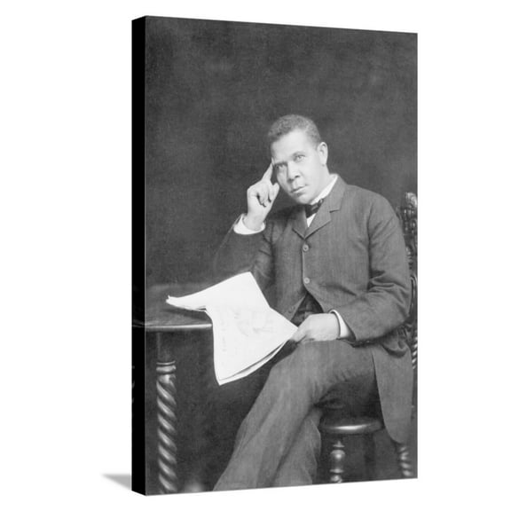 Art.com Booker T. Washington Stretched Canvas Print Wall Art, 16" x 24"