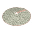 thumbnail image 2 of KLL Christmas Tree Skirt,Party Decorations Farmhouse for Christmas Decorations Holiday Party 30" -Leaves, 2 of 6