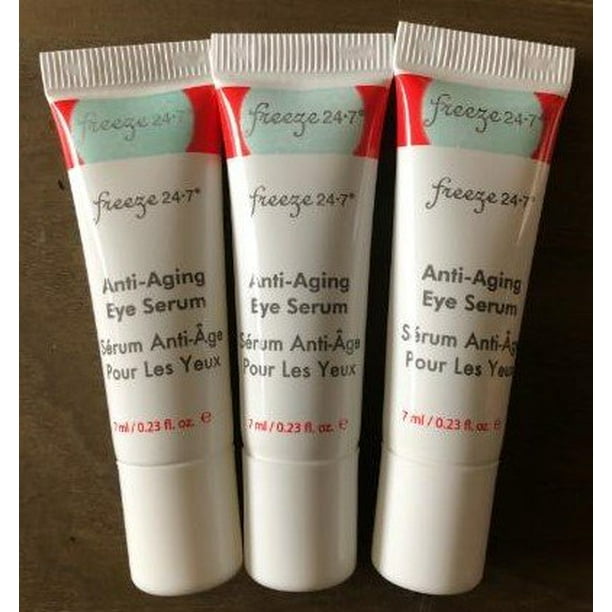 Freeze 247 Freeze 24/7 AntiAging Eye Serum, Three Pieces Set 23 Fl
