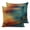 Blue Brown, variant on Blue Teal Orange Pillow Covers 16x16 Set of 2, Colorful Vintage Minimalism Throw Pillow Covers Decorative Couch Cushion Cover, Microfiber Soft Square Pillowcases for Bedroom Living Room Sofa