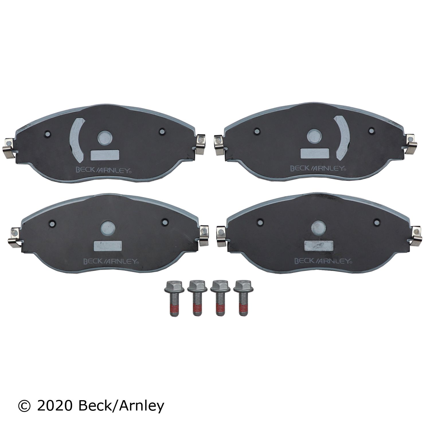 BeckArnley 085-7102 Premium Asm Pads W / Hardware
