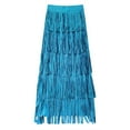 thumbnail image 4 of Daolelai Women's Fashionable and Elegant Tassel Comfortable Slim-Fit Versatile Skirt, 4 of 6