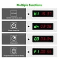 thumbnail image 3 of LED Programmable Interval Timers, 1.5" High Character Gym Timer, Tabata, Stopwatch,Count Up/Down Fitness Training Timer ,Versatile Applications, 3 of 6