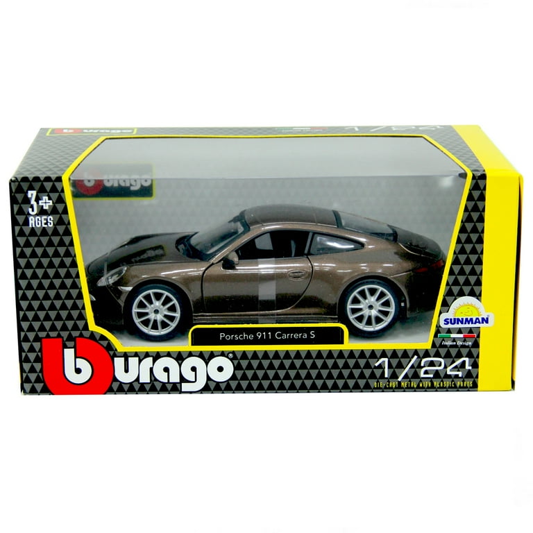 芸能人愛用 Porsche by Model Car Diecast 1/24 Yellow S Carrera (997) 911 ミニカー