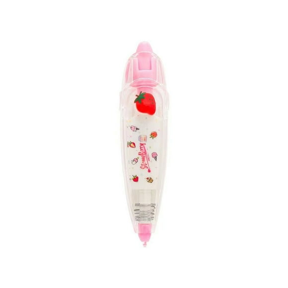 Xingzhi Correction Tape Cute Appearance Office Accessories Writing Sticker DIY Prop Strawberry Pattern 1Set