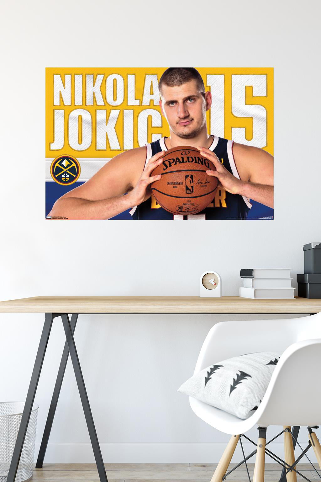 Denver Nuggets: Nikola Jokić 2023 Icon Poster - Officially Licensed NB