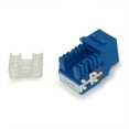 thumbnail image 2 of Keystone Jack Insert/Punch-down - Cat 5E RJ45 Networking, Blue, 2 of 2