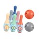 thumbnail image 5 of Juego de para niños con 6 y 2 bolas. Juguete deportivo interactivo para desarrollar motricidad fina. Juego de familiar para el jardín. Con número, 5 of 8