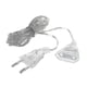 thumbnail image 1 of Flexible and Durable Power Extension Cable - Transparent Design for Reliable Performance, 1 of 3