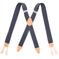thumbnail image 1 of Bretelles pour Hommes, Bretelles Élastiques Réglables à Dos en X avec Pinces Robustes, Bretelles Mode Confortables pour Pantalons, pour Usage Quotidien, Extérieur, Décontracté, 1 of 4
