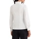 thumbnail image 3 of Camisas de botón con volantes para mujeres INSPIRE CHIC, blusa elegante de manga larga casual, tops de trabajo de oficina M blanca, 3 of 6