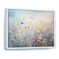 thumbnail image 2 of Designart "Meadow Stroll Among Wildflowers I" Wildflowers Floater Framed Canvas Wall Art, 2 of 5