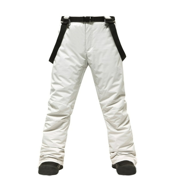 Pantalon à Bretelles Imperméable et Isolé pour Hommes, Pantalon de Planche à Neige Ski, Salopette