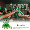 thumbnail image 3 of Decoración Sanpatrick's Day Garland Banner Photo Props Pannant Holiday Gifts Colgando adornos para el hogar Interior Outdoor Trae Take Insertar kenally HA012639-02, 3 of 7