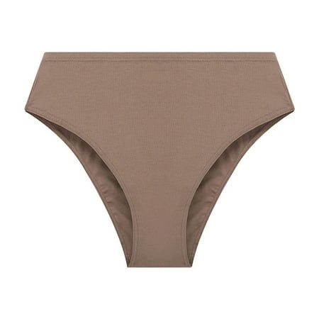 Womens Briefs Plus Size G-String Breathable Underwear High Waisted No Show Panties Underpants Comfort Waist with Lace High Waist Stretch Briefs Cotton Thongs Plus Size Low Rise High Cut Bikini