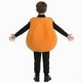 thumbnail image 5 of NOLDARES Halloween Pumpkin Costume for Kids 2PCS Set with Hat. Perfect for Kids Dress Up Parties and Trick or Treat(Orange,6-7 Years), 5 of 9