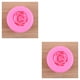 thumbnail image 2 of Toystoory Molde de silicona para pastel de rosas DIY, decoración reutilizable, molde para hornear, molde artesanal para gelatina de Chocolate 2piezas, 2 of 6