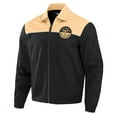 thumbnail image 2 of Men's Darius Rucker Collection by Fanatics Black/Tan Texas Rangers Canvas Bomber Full-Zip Jacket, 2 of 3