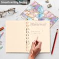 thumbnail image 4 of FORMRS 1-Subject Spiral Notebook 8" x 5" College Ruled 60 Refillable Sheet A5 Hard Cover, Elegant Marble Pattern, 4 of 7