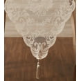 thumbnail image 5 of Warm Home Designs 14 x 36 Linen Lace Table Runner with Rose Design & 2 Attached Tassels. MTR Linen 36, 5 of 5
