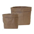 thumbnail image 1 of Sac de Rangement pour Papier Lavable; Fond Carré; Marron Chocolat, 1 of 1