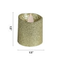 thumbnail image 2 of WYZworks - Set of 36 LED Faux Wax Glitter Tealight Candles, Flameless Candles Battery Operated - Votive Tealights with Warm White Light for Valentine, Holiday, Christmas, Candle Wedding, 2 of 8