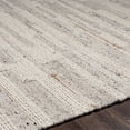 thumbnail image 6 of Surya Bremen 24x36" Rectangle Modern Wool Rug in Cream/Light Gray, 6 of 7