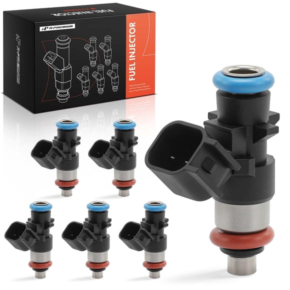 Inyectores de combustible A-Premium 0280158233 de 4 orificios para motor 3.6L V6, juego de 6