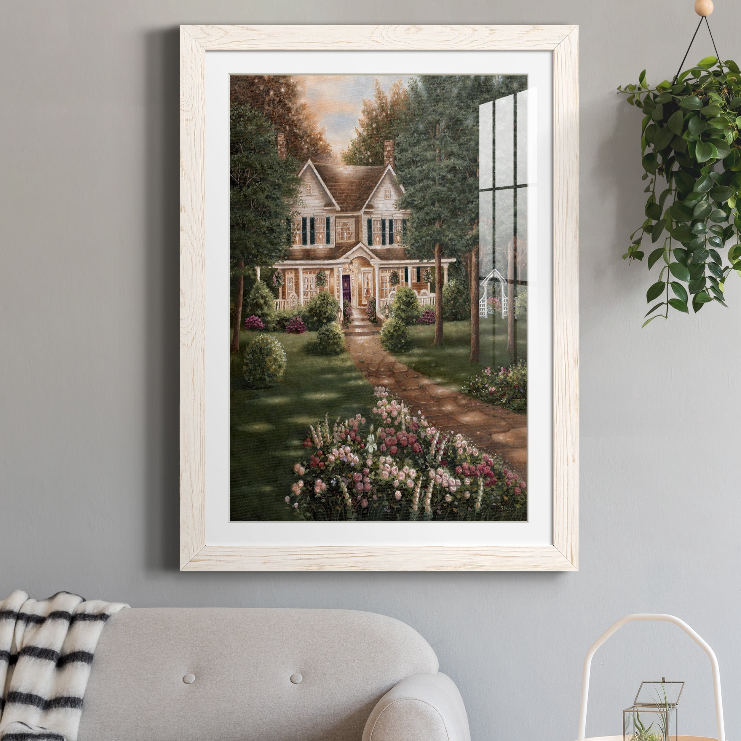 Carolina Evening I - Premium Framed Print - Distressed Barnwood Frame - Ready to Hang