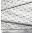thumbnail image 3 of Soimoi Viscose Chiffon Fabric Dachshund Dog Printed Craft Fabric by The Yard 42 Inch Wide, 3 of 3