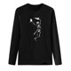 thumbnail image 4 of Camiseta luminosa de manga larga verde fluorescente de noche de Halloween para mujer Tops Fridja  hj2674, 4 of 7