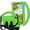 Green, variant on Kids Case for Onn 7" Tablet 2026, Durable Shockproof Handle Stand Protective Cover with Crossbody Strap,Green