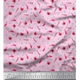 thumbnail image 1 of Soimoi Cotton Poplin Fabric Notes,Guitar & Drumkits Musical Instrument Print Fabric by Yard 42 Inch Wide, 1 of 1