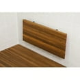 thumbnail image 2 of 24" Grand Resort Wall Mount Teak Shower Bench, 2 of 5