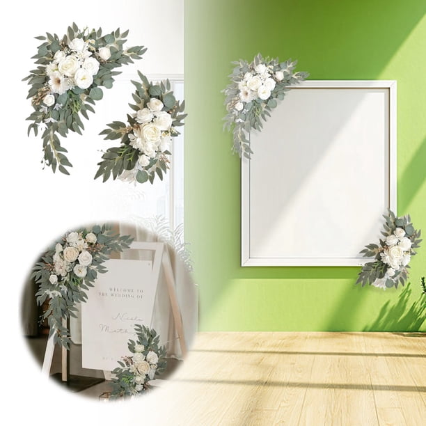 Arco De Flores Para Decoración De Bodas, Decoración Con Papel De Aluminio