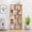 Dark Oak, variant on Resenkose 31.5 Inch Length 5 Tier Freestanding Bookcase, MDF Wood Decorative Storage Shelving with High Load Bearing, Multi Scene Organizer for Home and Office, Dark Oak