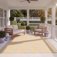 thumbnail image 4 of Safavieh Courtyard Warwick Nautical Indoor/Outdoor Area Rug, Beige/Yellow, 9' x 12', 4 of 13