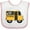 White and Pink, variant on Inktastic School Bus Boys or Girls Baby Bib
