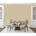 thumbnail image 4 of Cream Brushed Block Print Non Woven Non-Pasted Textured Wallpaper 57 Sq. Ft., 4 of 8