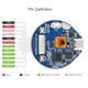thumbnail image 5 of RP2350 MCU Board Microcontroller Development Board with 1.28-Inch Round Touch LCD LCD Display 240x240 Six-Axis Sensor, 5 of 5