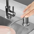 Soap Dispenser for Kitchen Sink, Countertop Built in Soap Dispenser ...